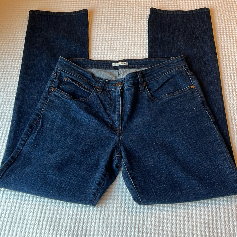 Eileen fisher jeans size 8 straight leg